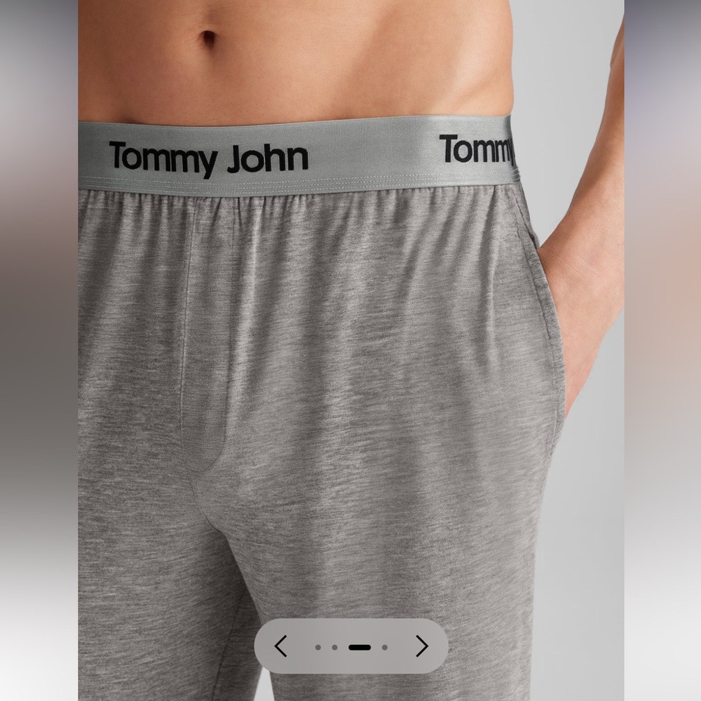 NEW NWT Tommy John Second Skin Sleep Pant Medium Heather Grey Pajamas XXL - Picture 3 of 12